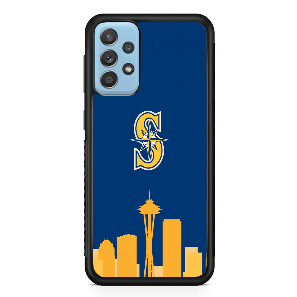 Seattle Mariners MLB Team Samsung Galaxy A52 Case