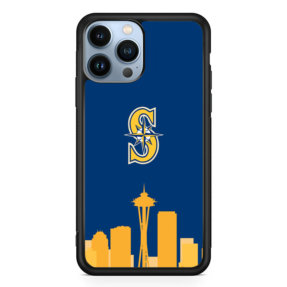 Seattle Mariners MLB Team iPhone 14 Pro Case