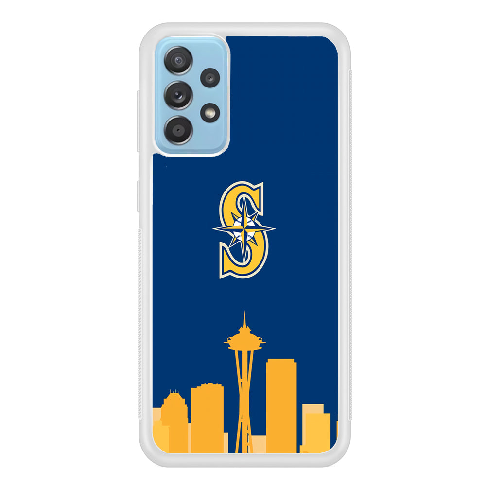Seattle Mariners MLB Team Samsung Galaxy A52 Case