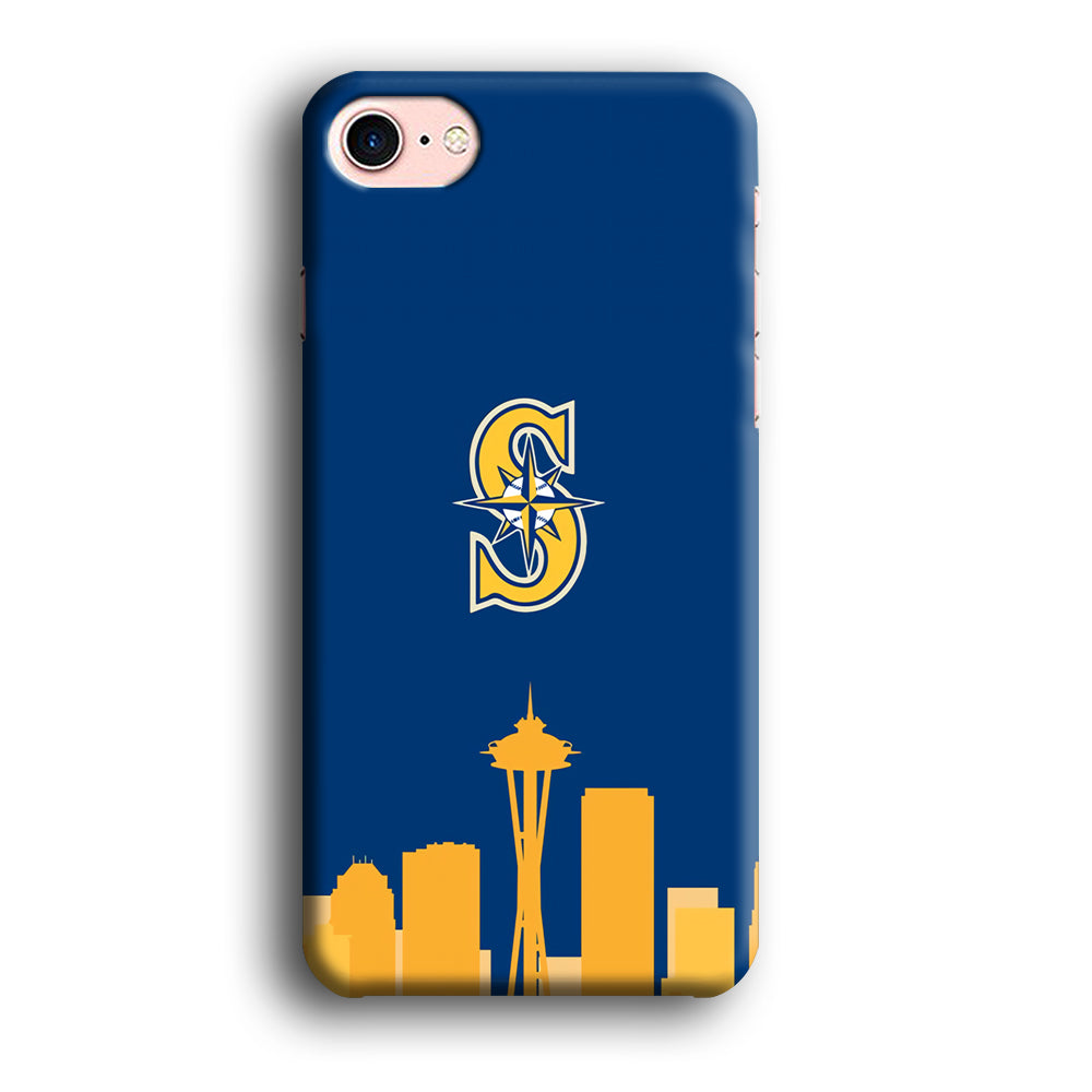 Seattle Mariners MLB Team iPhone 8 Case