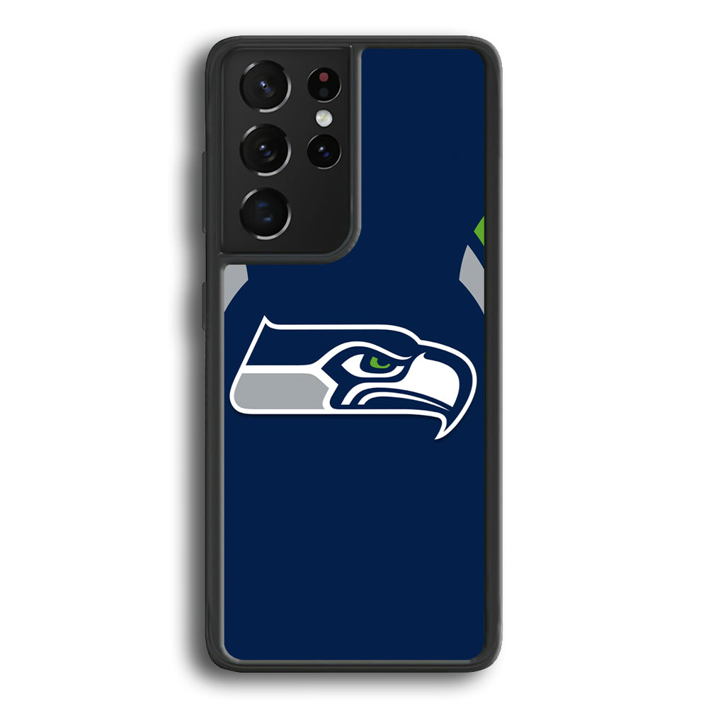 Seattle Seahawks Jersey Samsung Galaxy S21 Ultra Case - Ezzystore