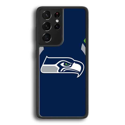 Seattle Seahawks Jersey Samsung Galaxy S21 Ultra Case - Ezzystore
