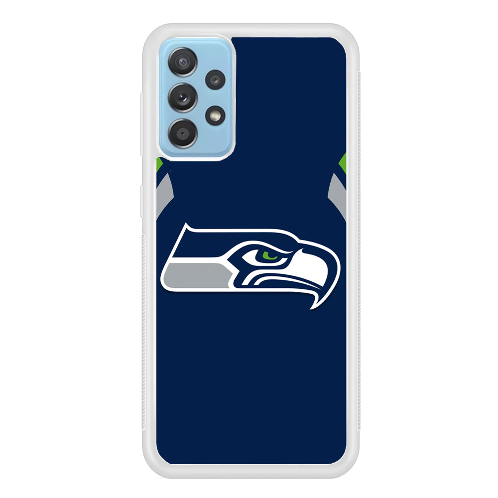Seattle Seahawks Jersey Samsung Galaxy A52 Case