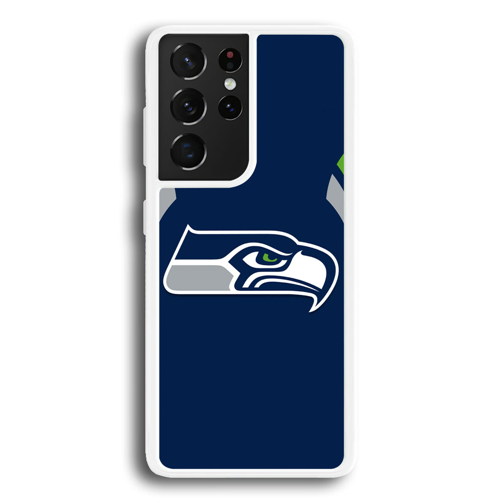 Seattle Seahawks Jersey Samsung Galaxy S21 Ultra Case