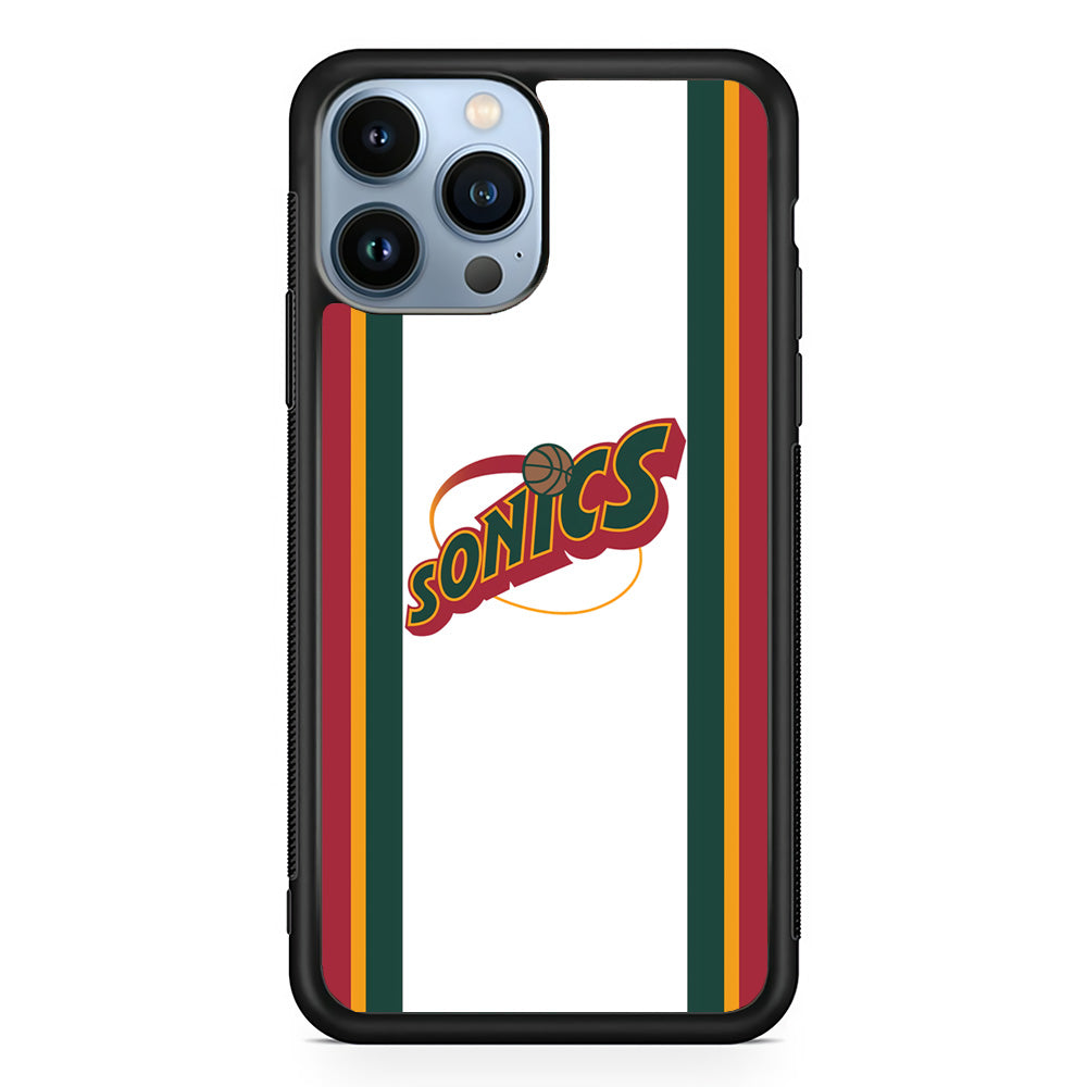 Seattle Supersonics NBA Team iPhone 15 Pro Max Case