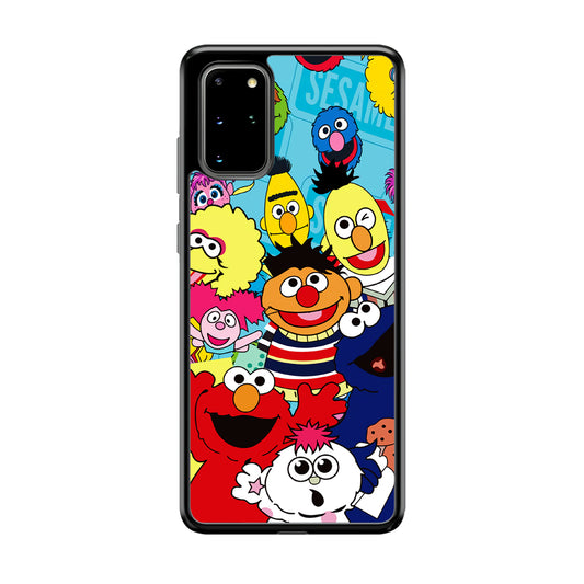 Sesame Street Family Character Samsung Galaxy S20 Plus Case