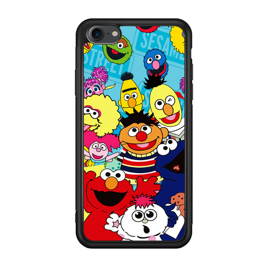 Sesame Street Family Character iPhone 8 Case