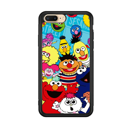 Sesame Street Family Character iPhone 7 Plus Case