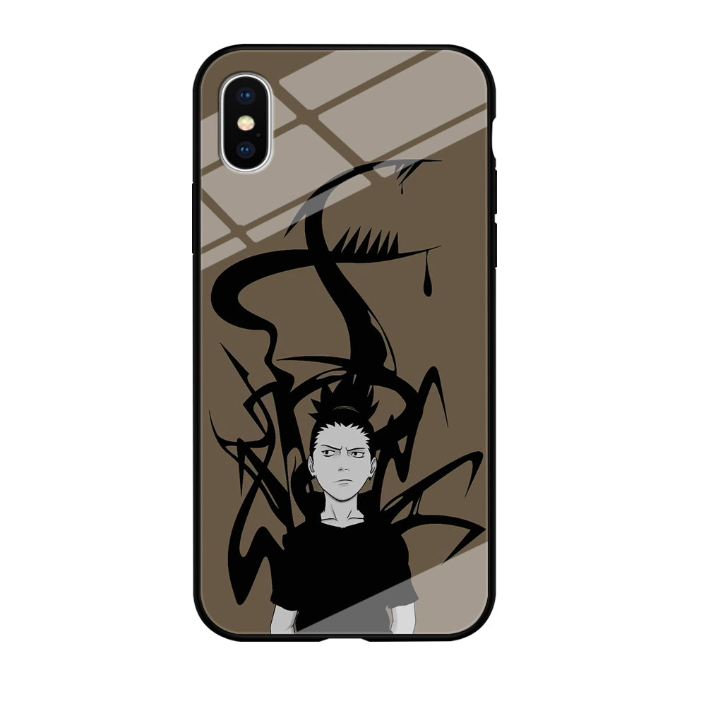 Shikamaru Kagemane No Jutsu iPhone X Case
