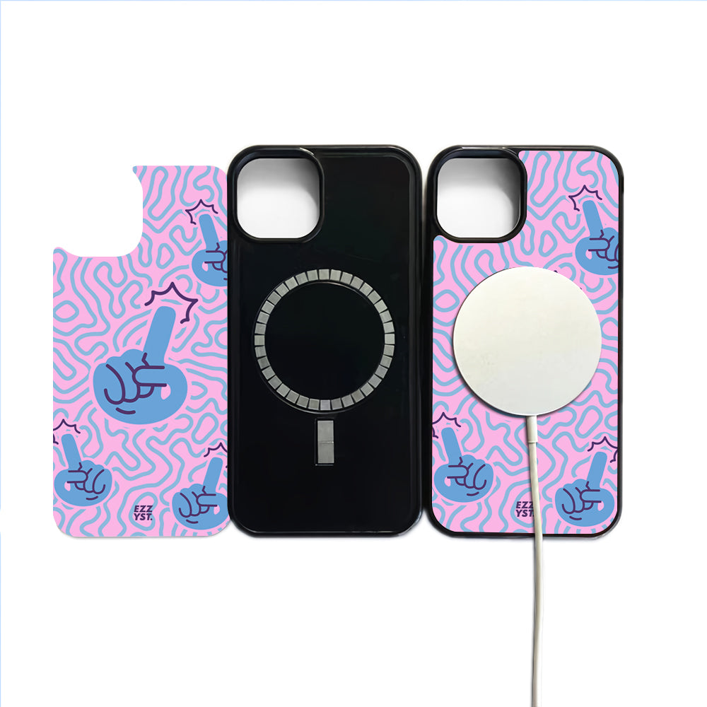 Signals from Hands I am the First One Magsafe iPhone Case