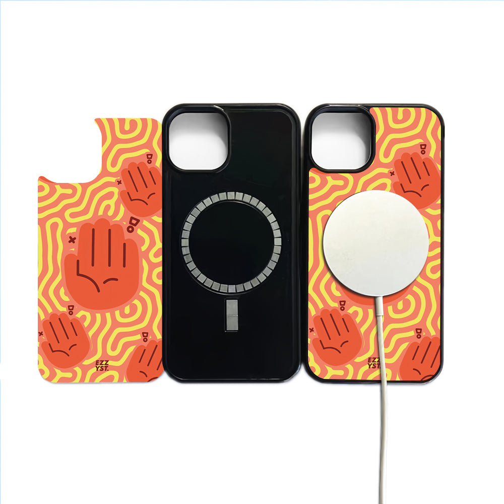 Signals from Hands Just Stop Right There Magsafe iPhone Case