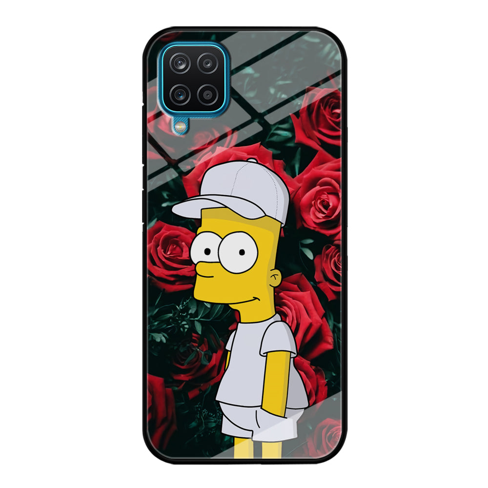 Simpson Hypebeast Of Rose Samsung Galaxy A12 Case