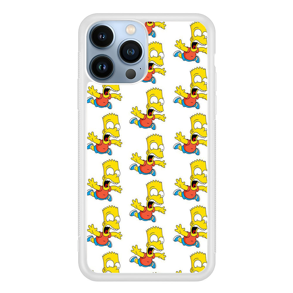 Simpson Scream iPhone 14 Pro Case