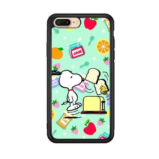 Snoopy And Woodstock Morning Breakfast iPhone 7 Plus Case