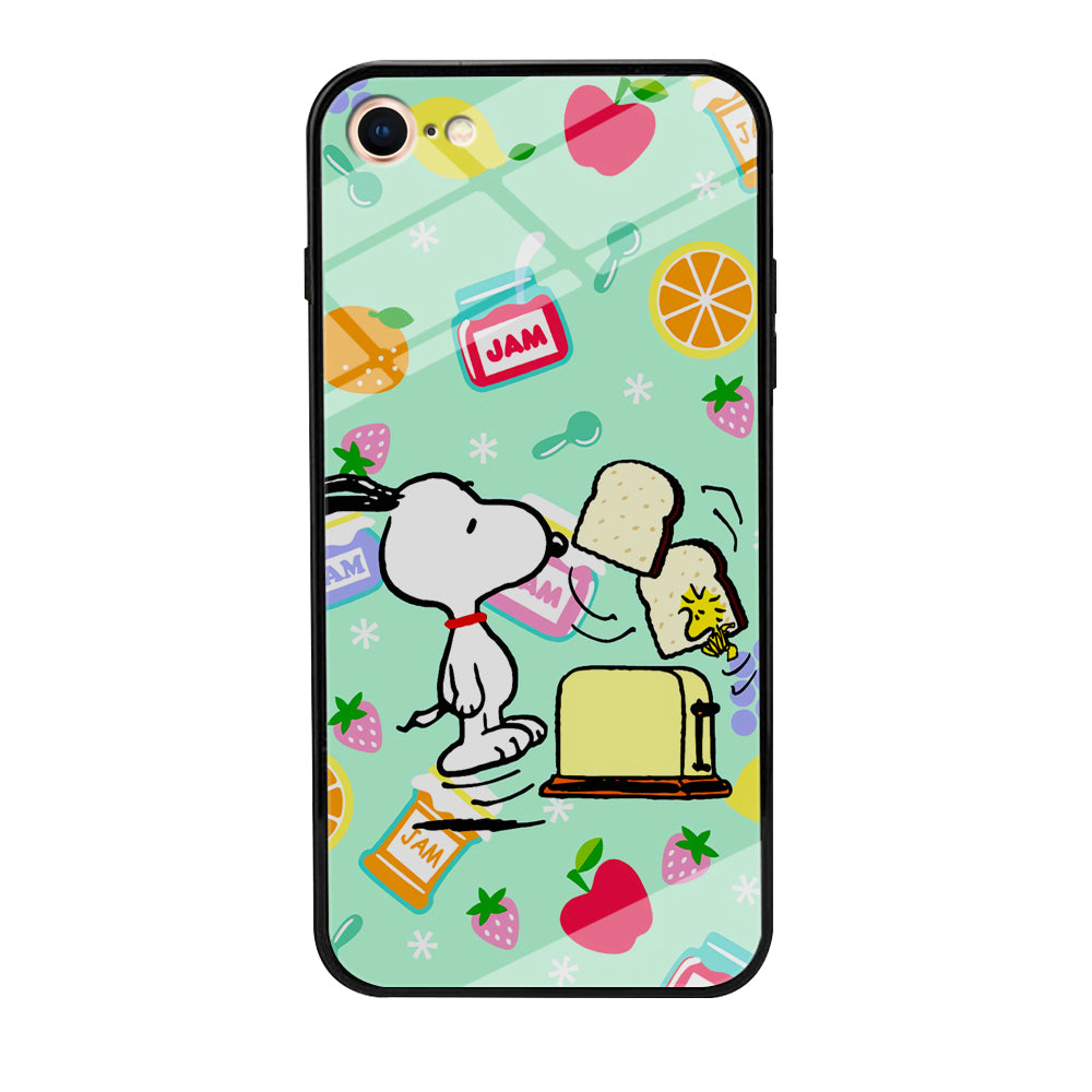 Snoopy And Woodstock Morning Breakfast iPhone 7 Case