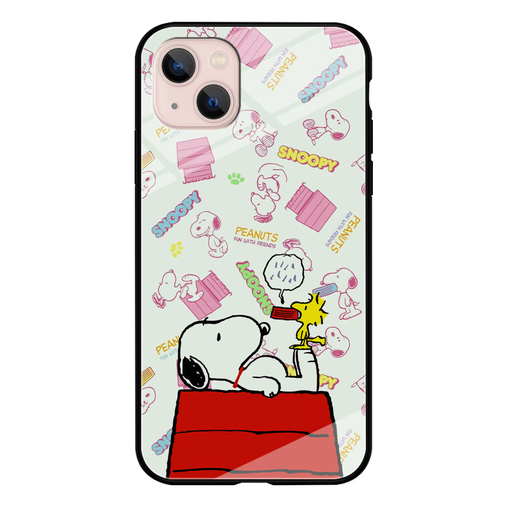 Snoopy Comfort Together iPhone 15 Plus Case