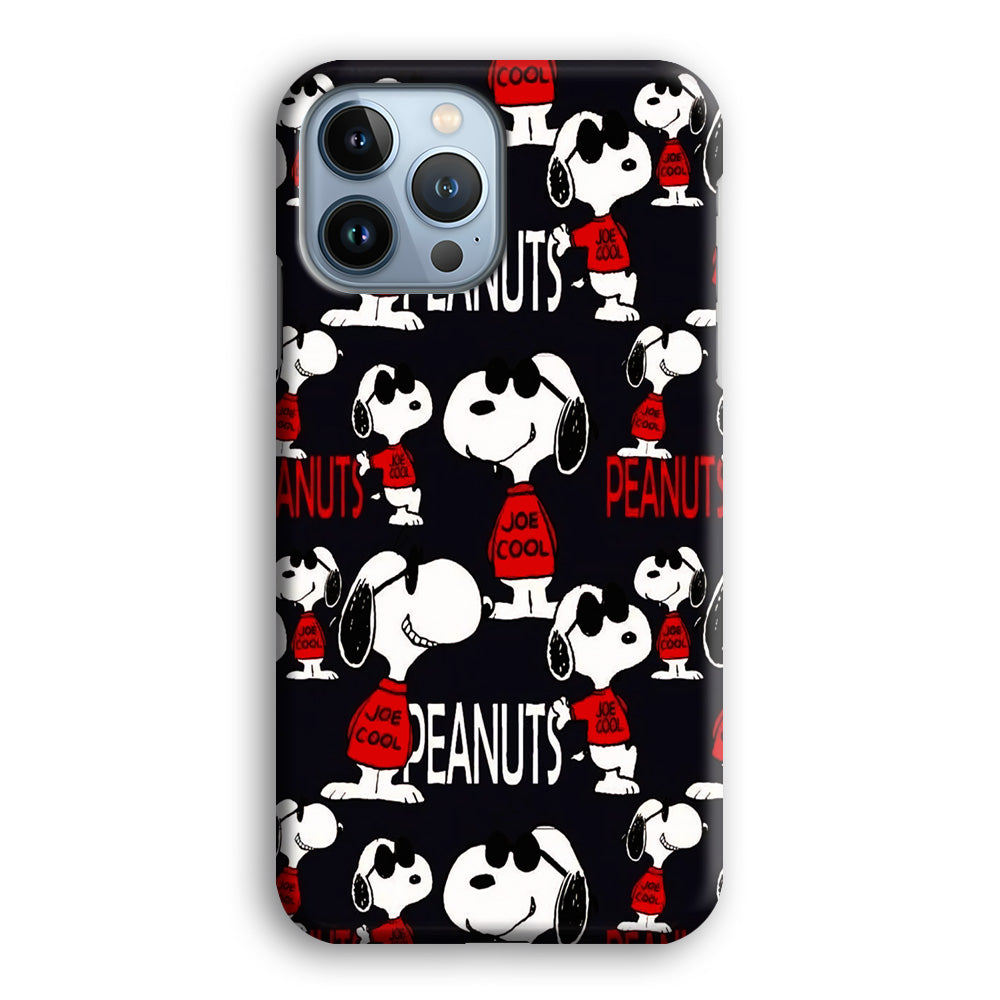 Snoopy Cool Peanuts Sweater iPhone 15 Pro Case