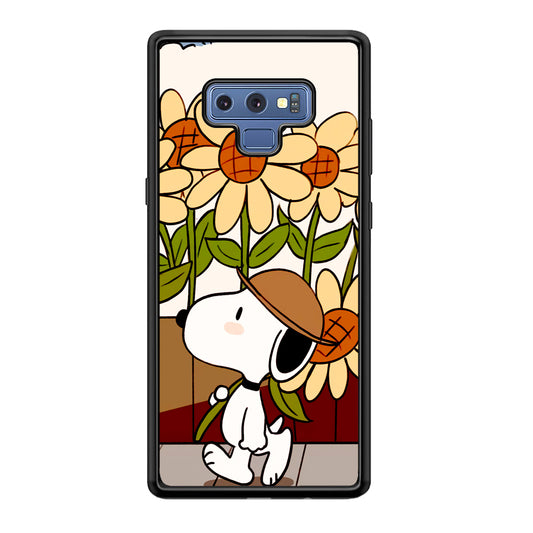 Snoopy Flower Farmer Style Samsung Galaxy Note 9 Case