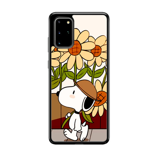 Snoopy Flower Farmer Style Samsung Galaxy S20 Plus Case