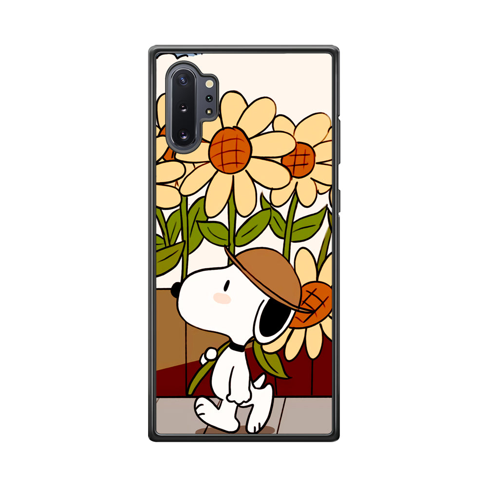 Snoopy Flower Farmer Style Samsung Galaxy Note 10 Plus Case