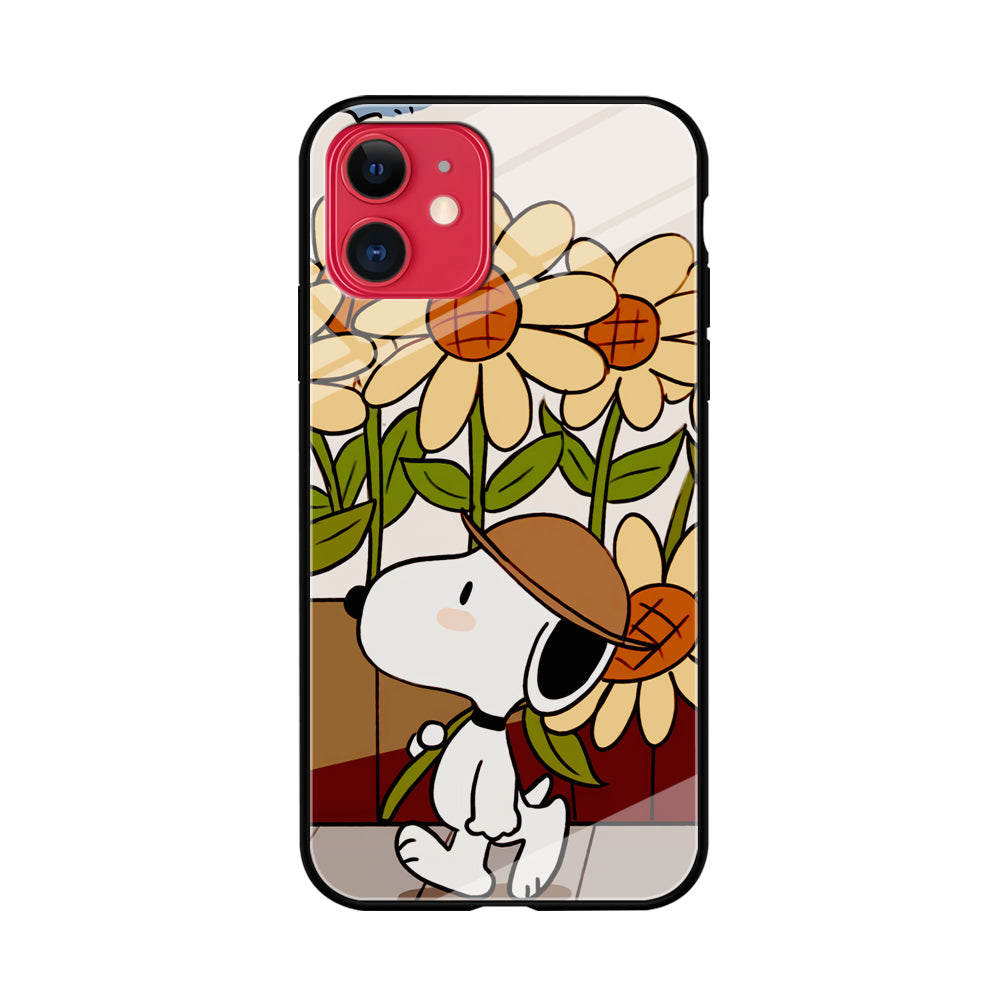 Snoopy Flower Farmer Style iPhone 11 Case