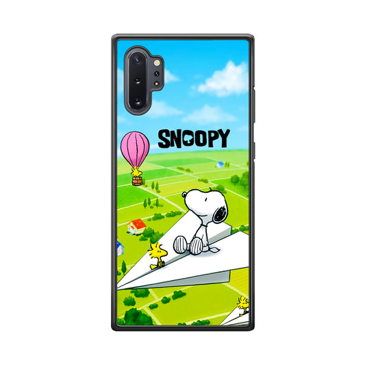 Snoopy Flying Moments With Woodstock Samsung Galaxy Note 10 Plus Case