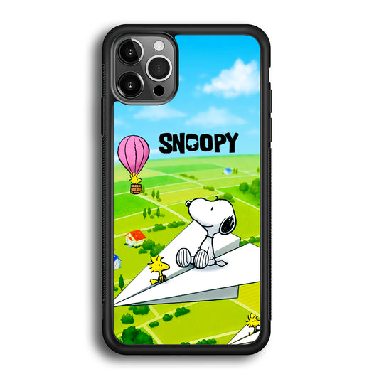 Snoopy Flying Moments With Woodstock iPhone 12 Pro Max Case