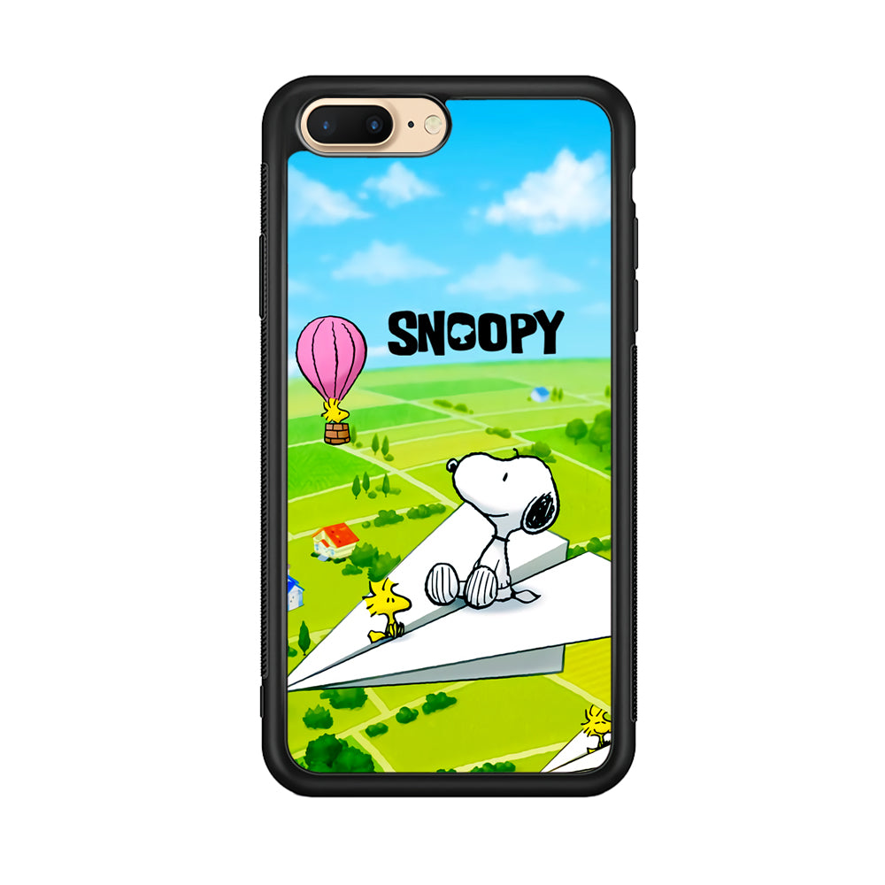 Snoopy Flying Moments With Woodstock iPhone 8 Plus Case