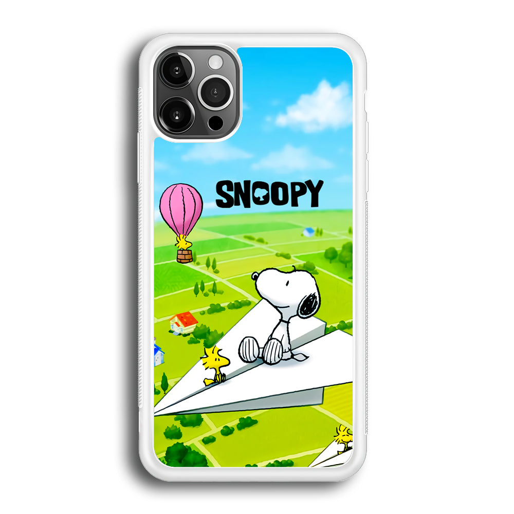 Snoopy Flying Moments With Woodstock iPhone 12 Pro Max Case