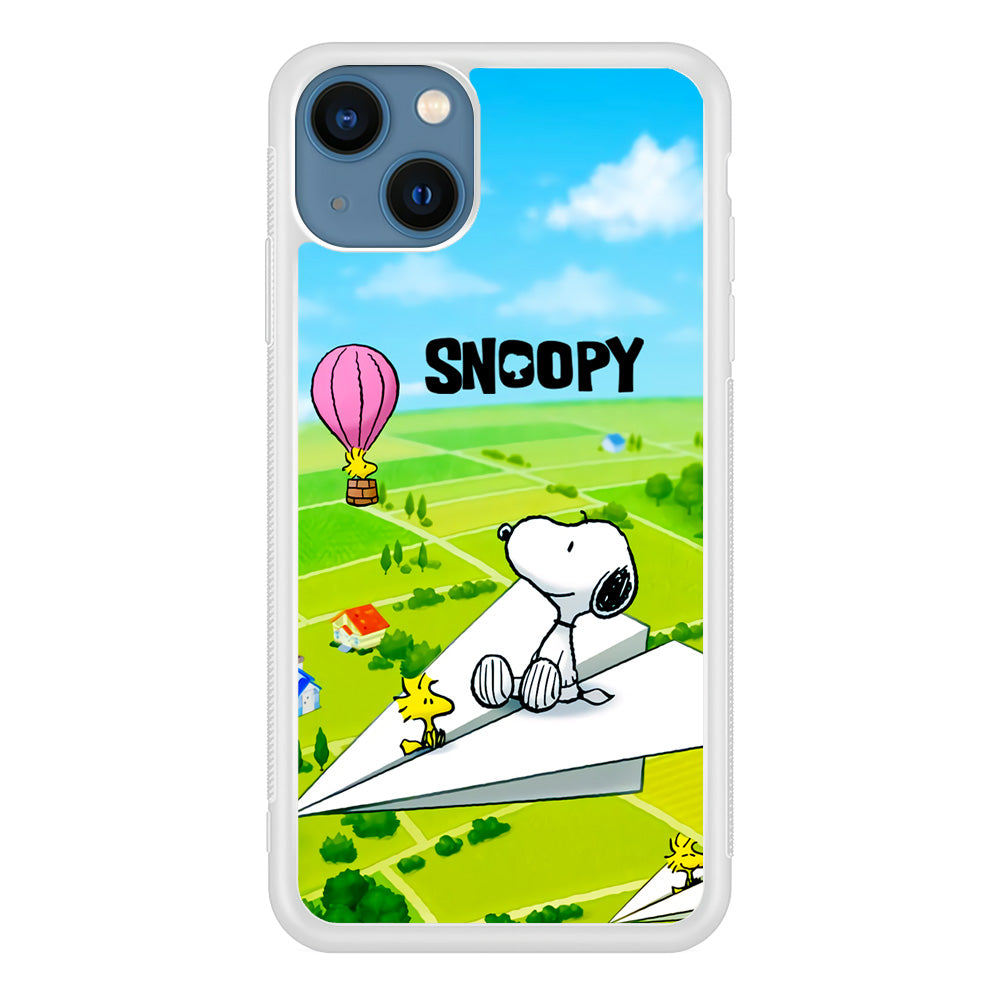 Snoopy Flying Moments With Woodstock iPhone 13 Case