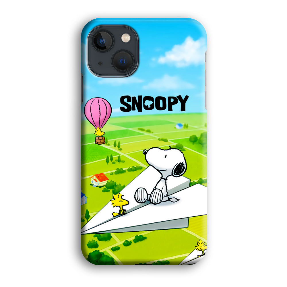 Snoopy Flying Moments With Woodstock iPhone 13 Case