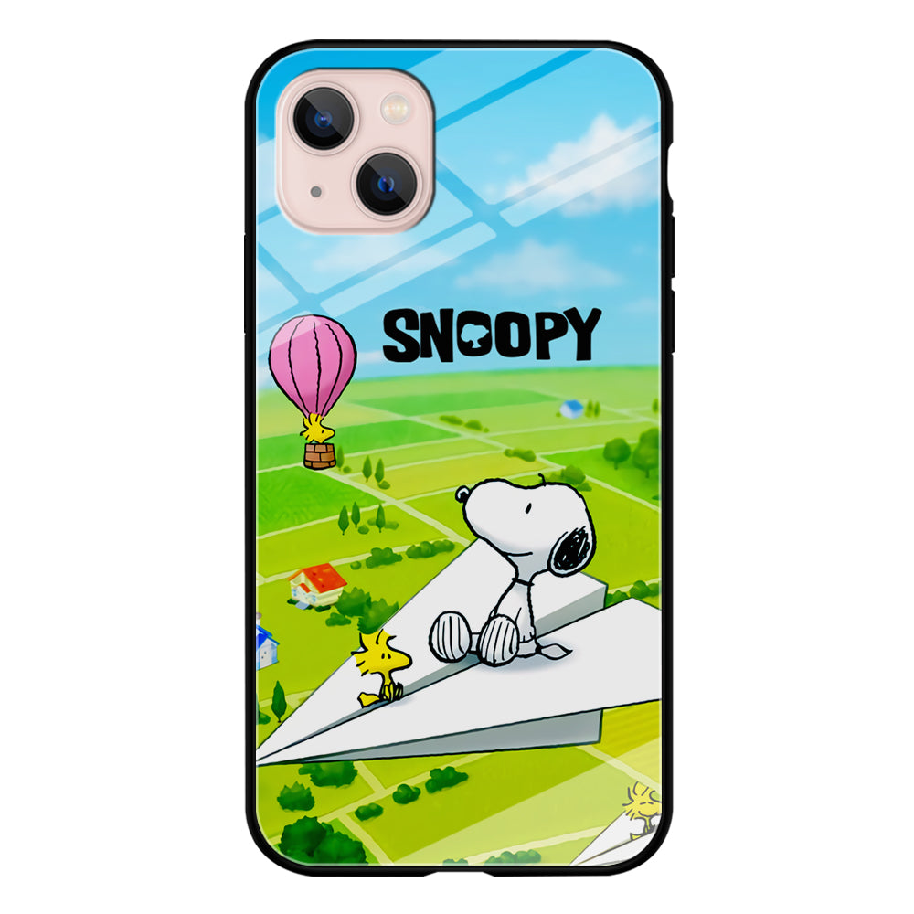 Snoopy Flying Moments With Woodstock iPhone 14 Plus Case