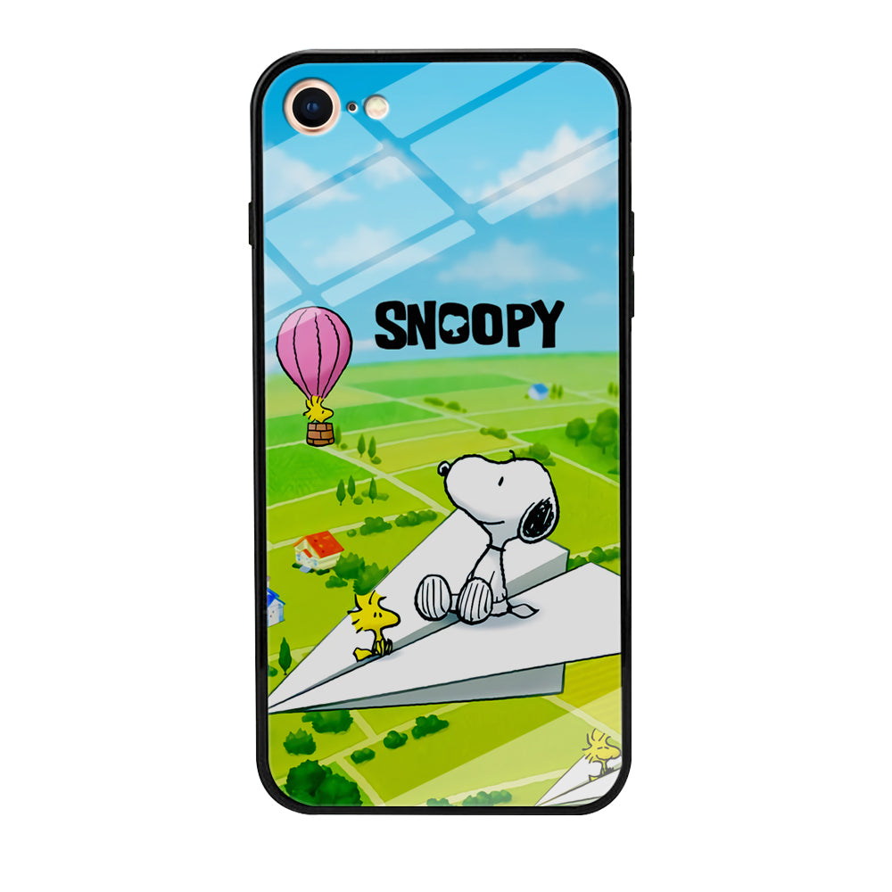 Snoopy Flying Moments With Woodstock iPhone 7 Case