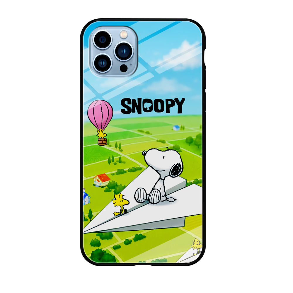 Snoopy Flying Moments With Woodstock iPhone 12 Pro Max Case