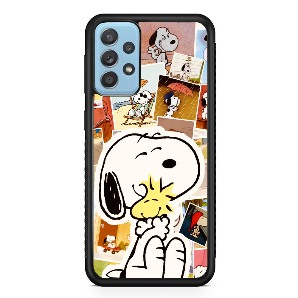 Snoopy Moment Aesthetic Samsung Galaxy A52 Case