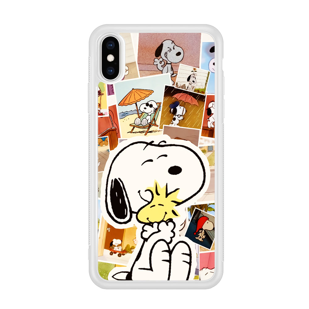 Snoopy Moment Aesthetic iPhone XS Case