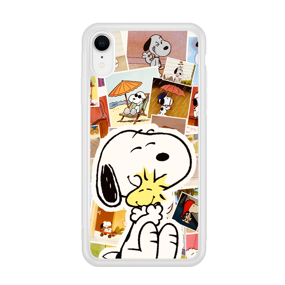 Snoopy Moment Aesthetic iPhone XR Case