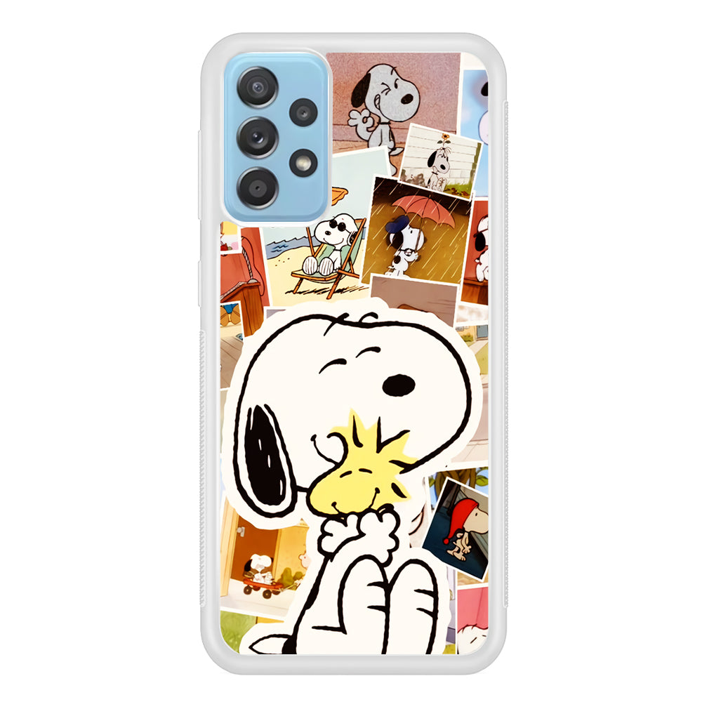 Snoopy Moment Aesthetic Samsung Galaxy A52 Case