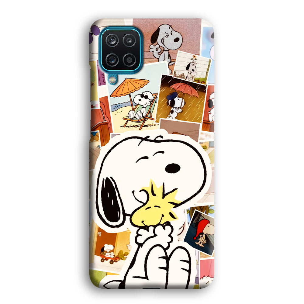 Snoopy Moment Aesthetic Samsung Galaxy A12 Case