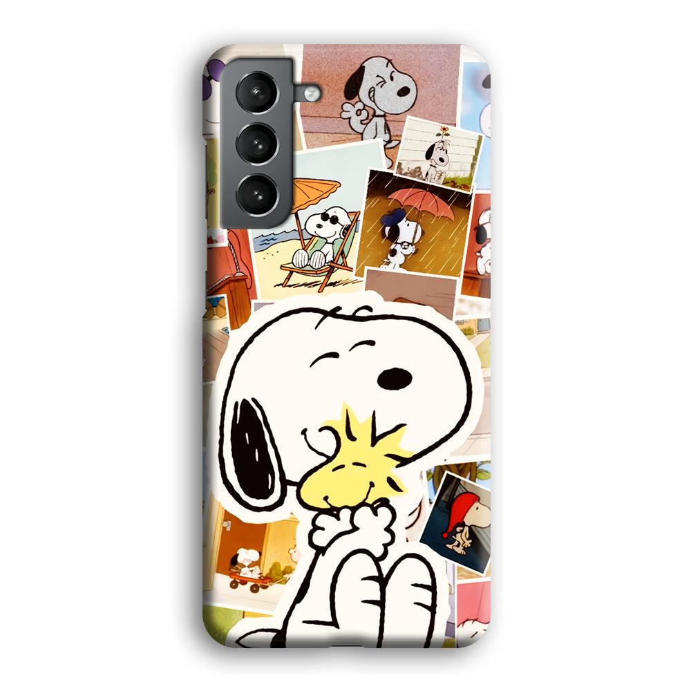 Snoopy Moment Aesthetic Samsung Galaxy S21 Case