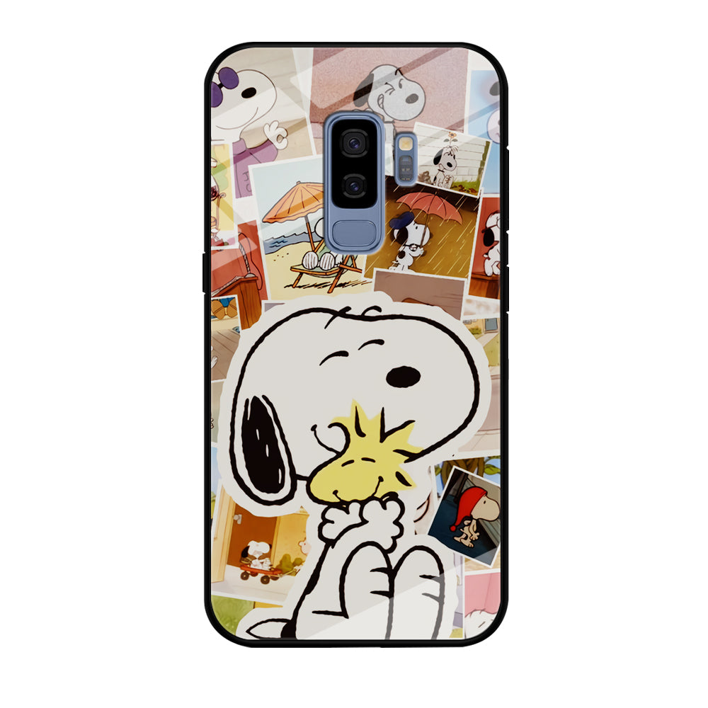 Snoopy Moment Aesthetic Samsung Galaxy S9 Plus Case