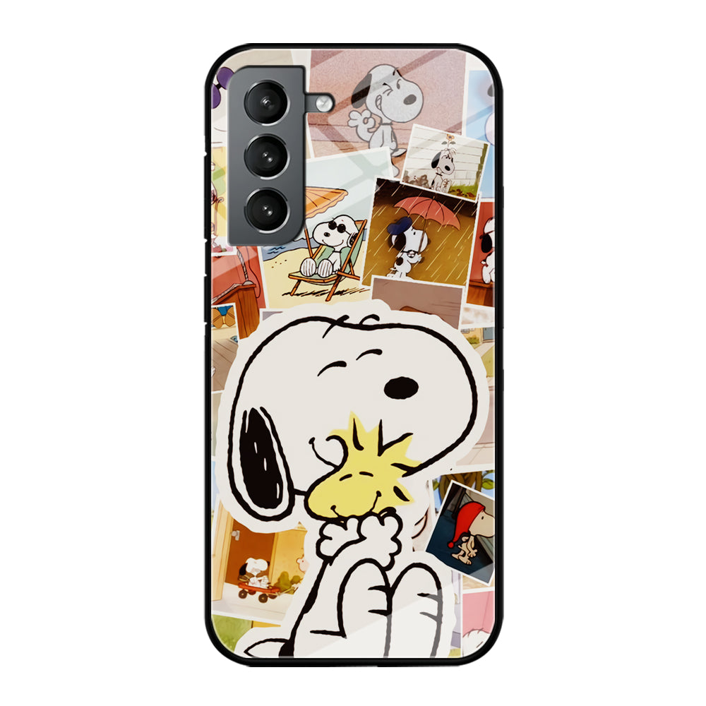 Snoopy Moment Aesthetic Samsung Galaxy S21 Case