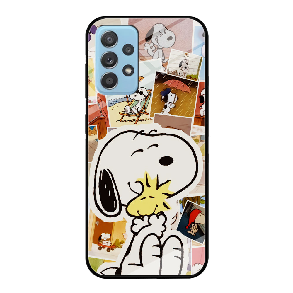 Snoopy Moment Aesthetic Samsung Galaxy A72 Case