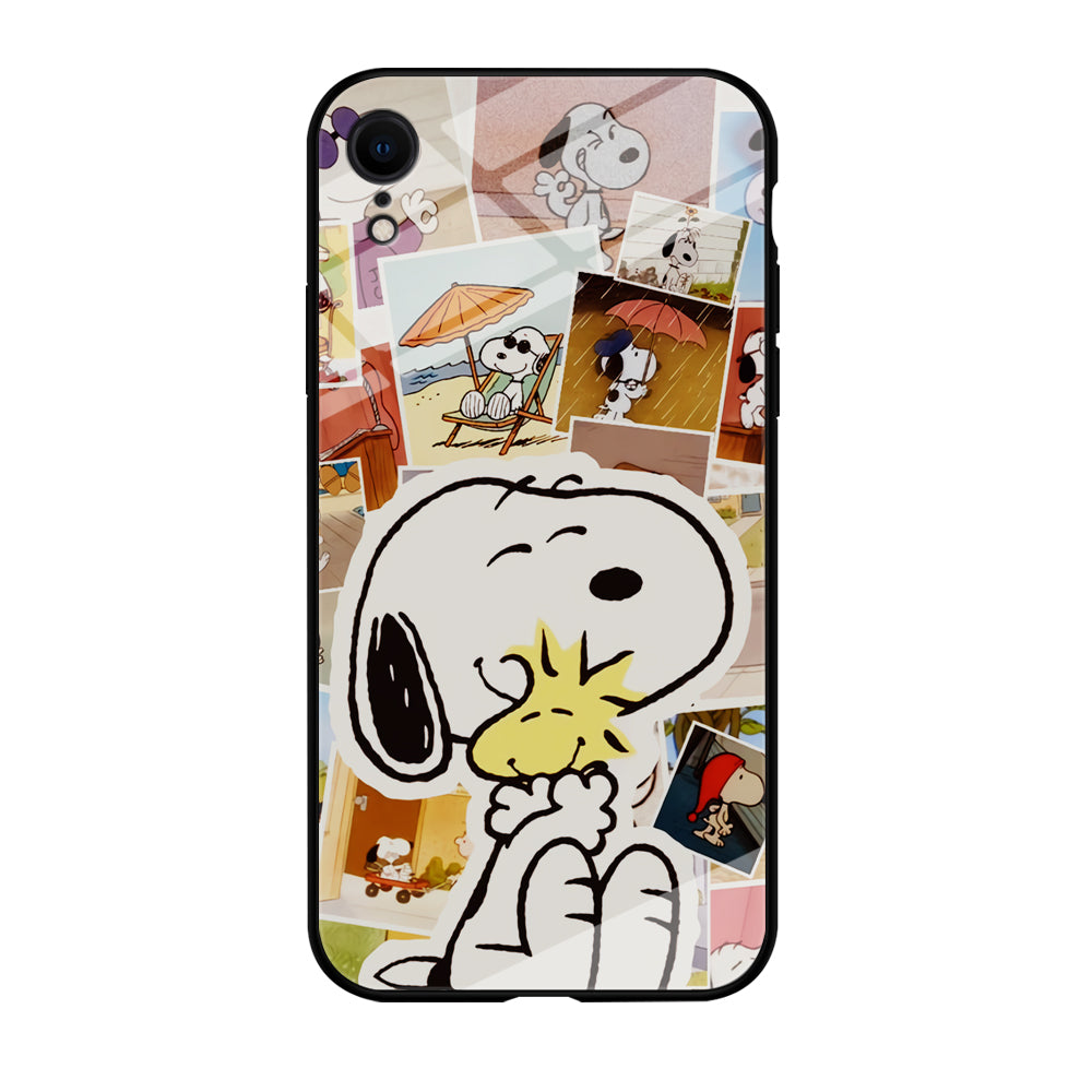 Snoopy Moment Aesthetic iPhone XR Case