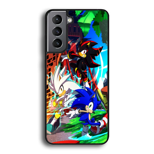 Sonic And Team Battle Mode Samsung Galaxy S21 Plus Case