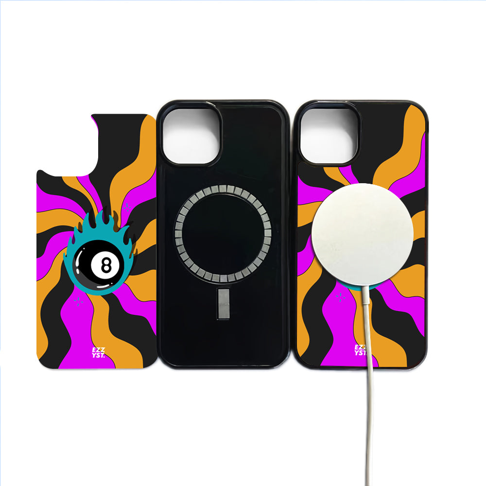 Soul Wave Flaming the Pleasure Ball Magsafe iPhone Case