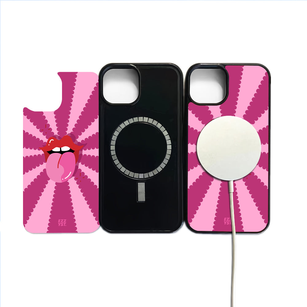 Soul Wave Shout Gently Magsafe iPhone Case