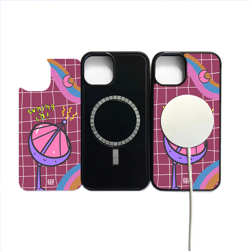 Space Observer Listening From a Distance Magsafe iPhone Case