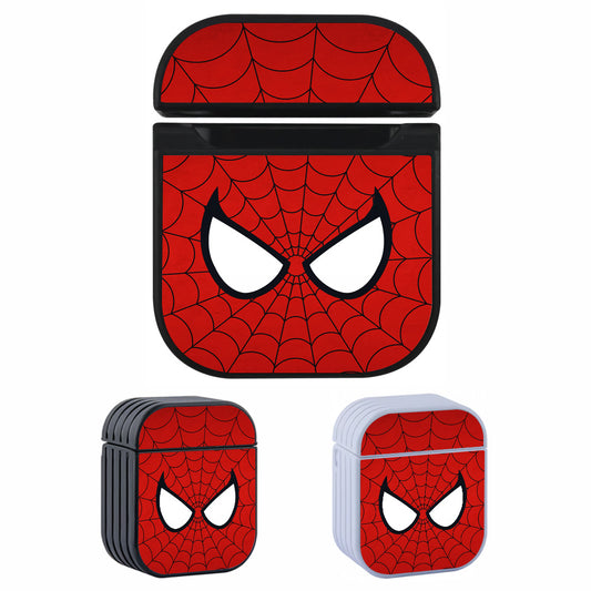 Spiderman Icon Of Hero Hard Plastic Case Cover For Apple Airpods