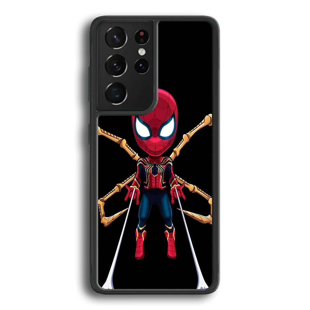 Spiderman Mode Iron Spider Samsung Galaxy S22 Ultra Case - Ezzystore